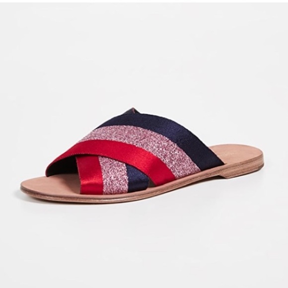 Diane von Furstenberg nylon ribbon sandal - Picture 2 of 11